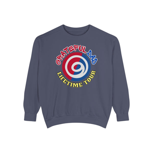Grateful Dad Lifetime Tour Garment-Dyed Sweatshirt