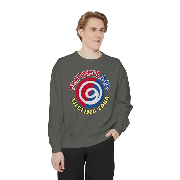 Grateful Dad Lifetime Tour Garment-Dyed Sweatshirt