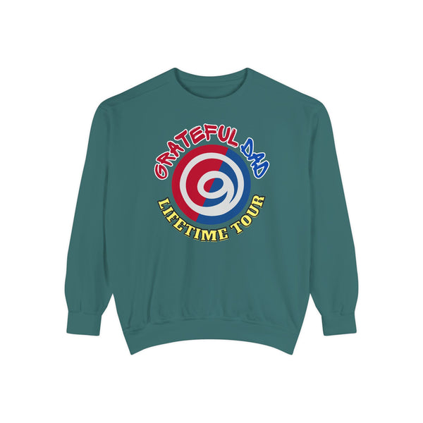 Grateful Dad Lifetime Tour Garment-Dyed Sweatshirt