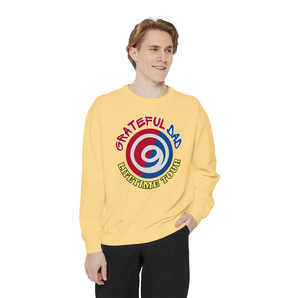 Grateful Dad Lifetime Tour Garment-Dyed Sweatshirt