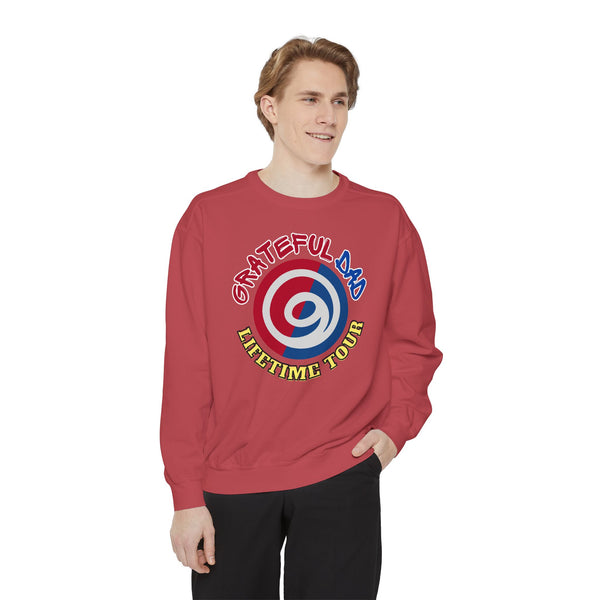Grateful Dad Lifetime Tour Garment-Dyed Sweatshirt