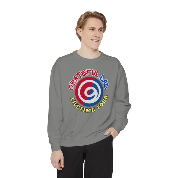 Grateful Dad Lifetime Tour Garment-Dyed Sweatshirt