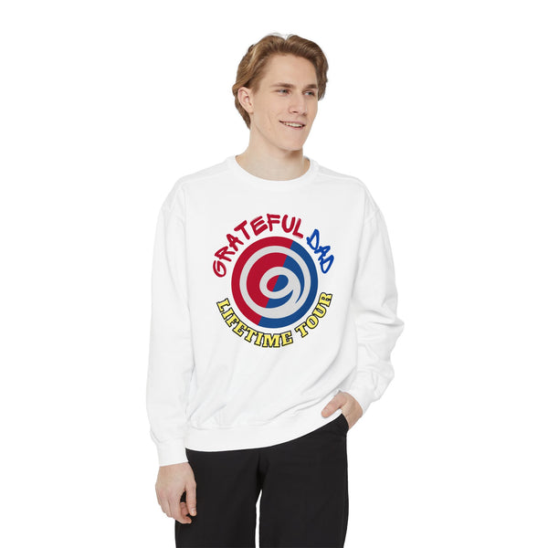 Grateful Dad Lifetime Tour Garment-Dyed Sweatshirt