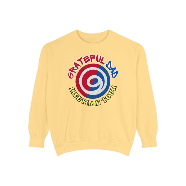 Grateful Dad Lifetime Tour Garment-Dyed Sweatshirt