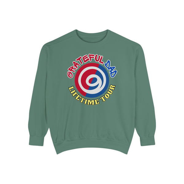 Grateful Dad Lifetime Tour Garment-Dyed Sweatshirt