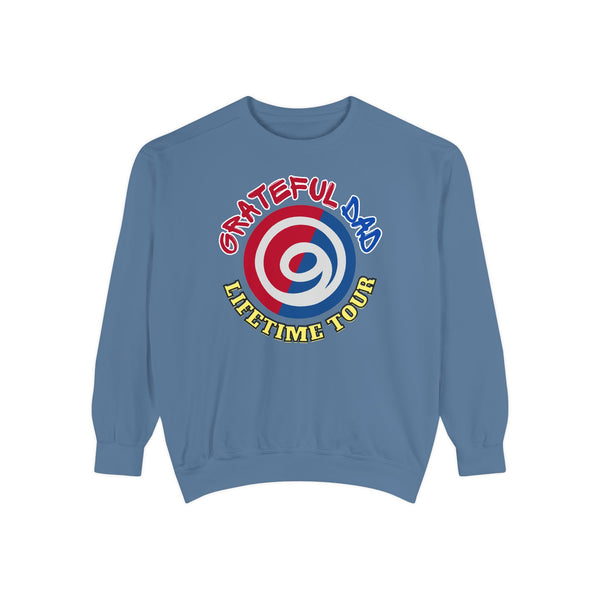 Grateful Dad Lifetime Tour Garment-Dyed Sweatshirt