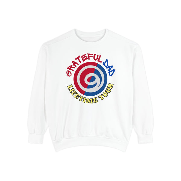 Grateful Dad Lifetime Tour Garment-Dyed Sweatshirt