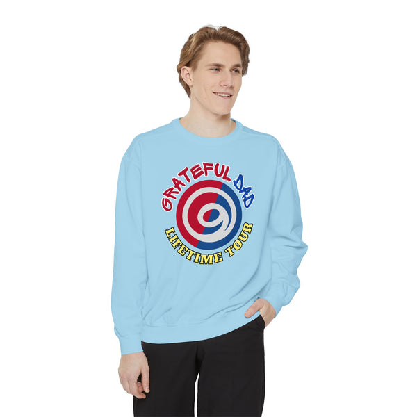 Grateful Dad Lifetime Tour Garment-Dyed Sweatshirt