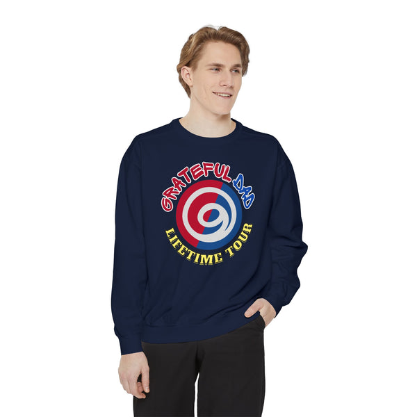 Grateful Dad Lifetime Tour Garment-Dyed Sweatshirt