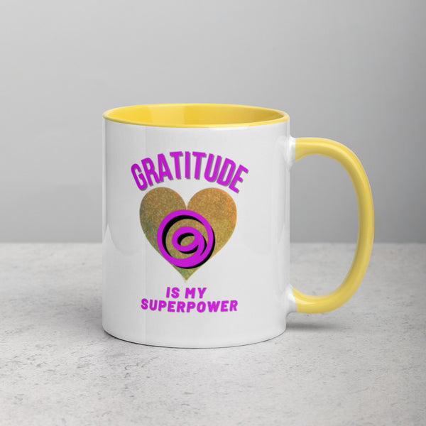 Superpower Mug With Color Inside